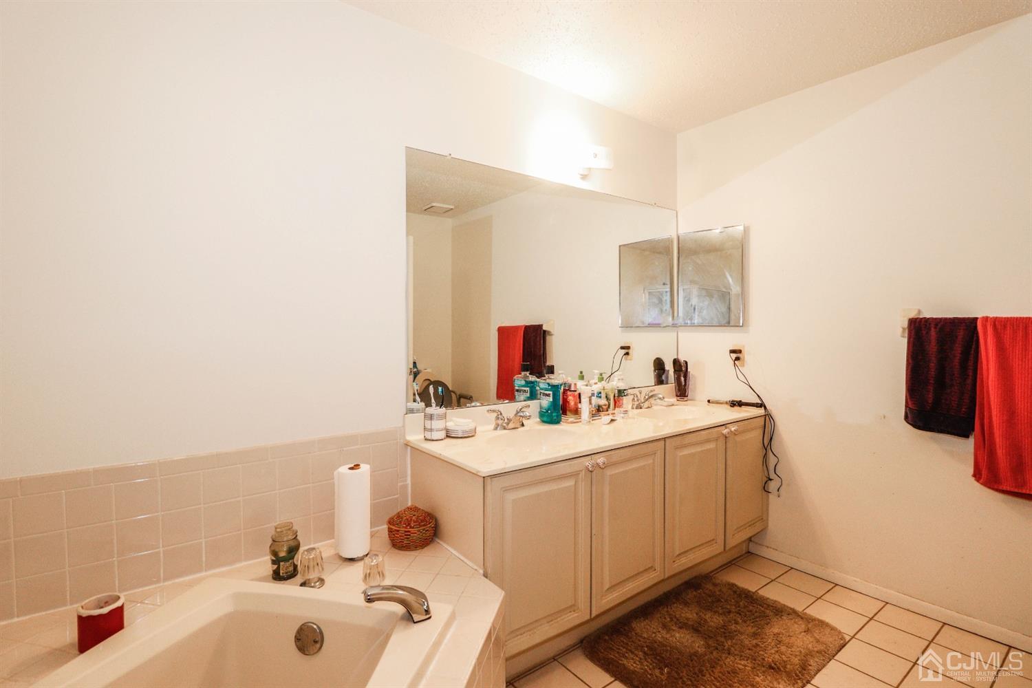 348 Lunar Road Piscataway, NJ 08854 - Photo 24 of 33 a bathroom with a sink and a mirror
