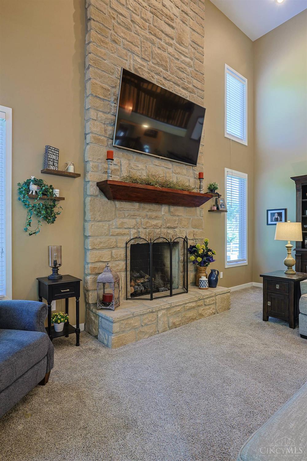 723 Nunner Road Maineville, OH 45039 - Photo 15 of 98 Gas stone fireplace