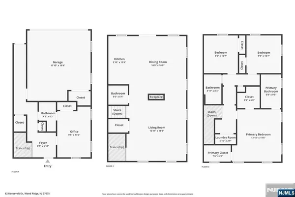 $945,000 | 62 Roosevelt Drive, Wood-Ridge, NJ 07075
