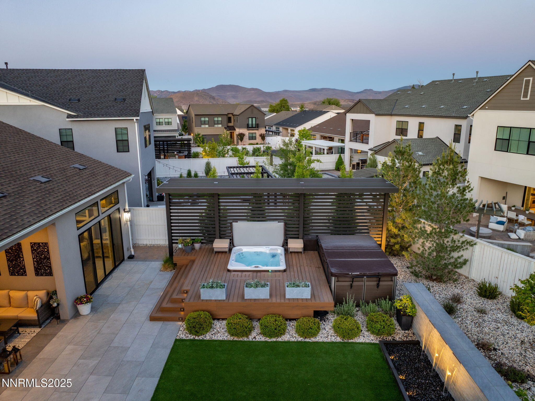 208 Criollo Court Reno, NV 89511 - Photo 22 of 44 17-web-or-mls-208 Criollo Twilight Drone