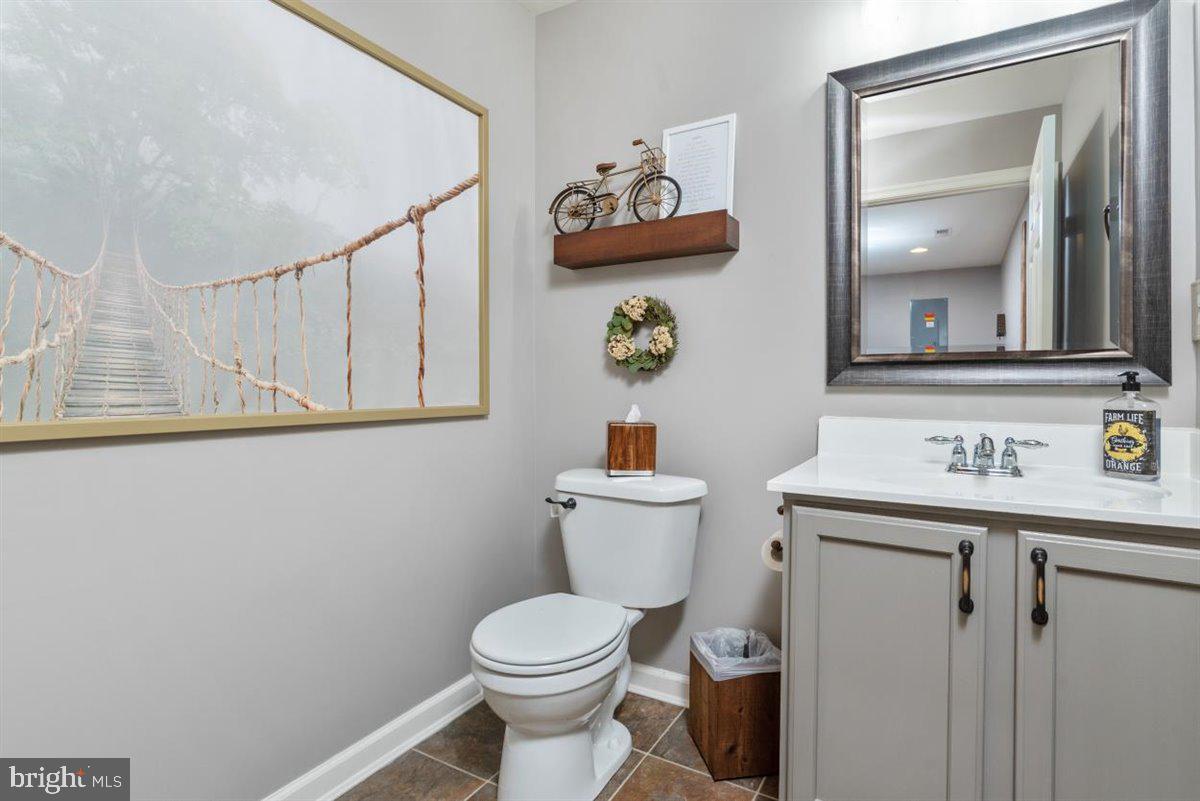 7813 Callington Way Hanover, MD 21076 - Photo 30 of 41 Basement half bath with room to expand to a full.