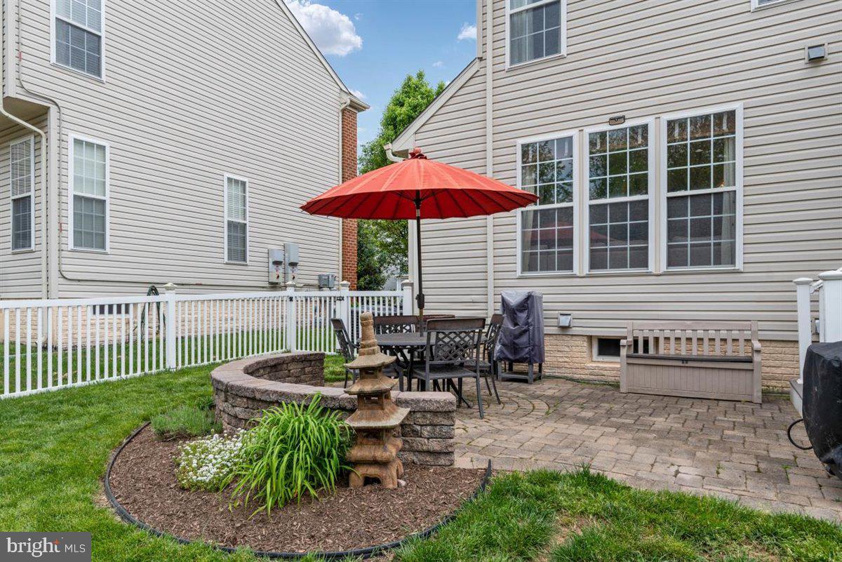 7813 Callington Way Hanover, MD 21076 - Photo 37 of 41 Paver patio for cookouts & gatherings.