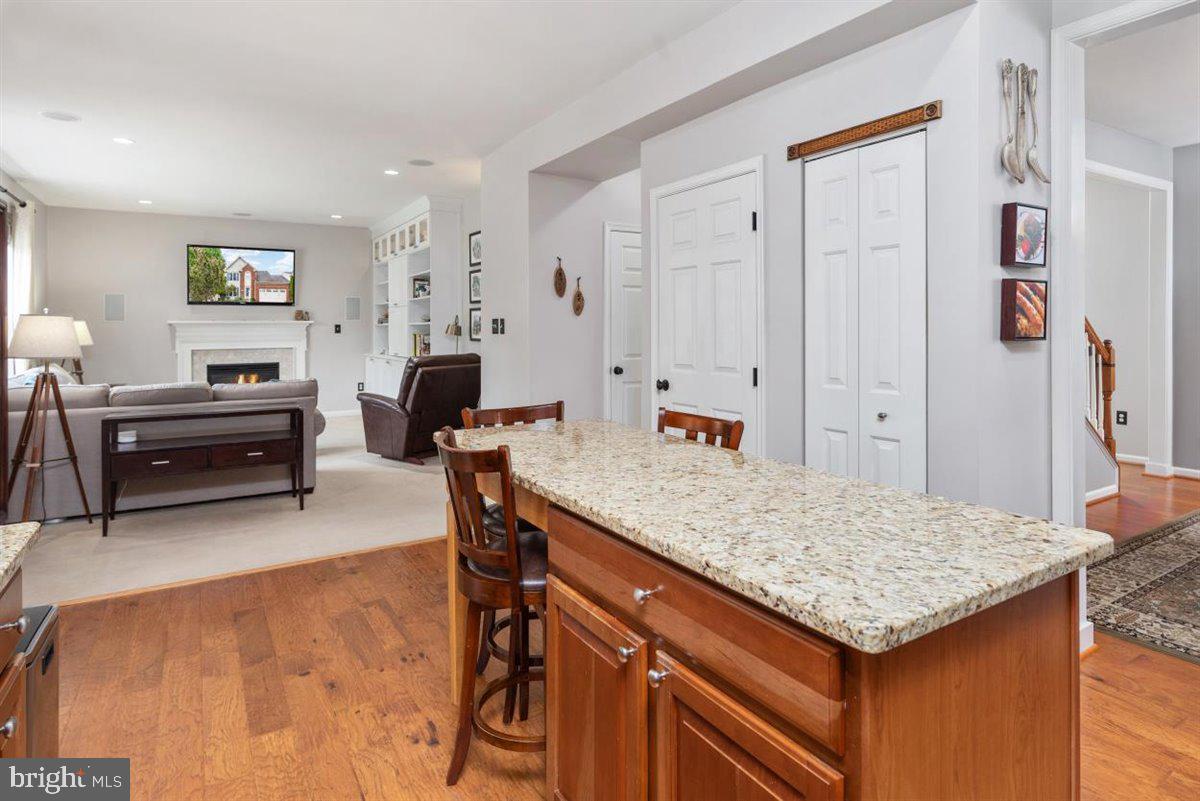 7813 Callington Way Hanover, MD 21076 - Photo 8 of 41 Island is perfect for storage and a meal.
