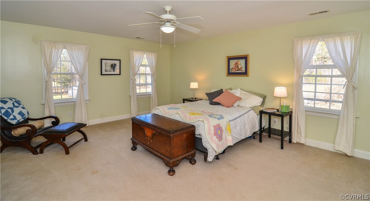 19290 Vontay Road Maidens, VA 23102 - Photo 35 of 49 Master Bedroom - Located on the second level.
