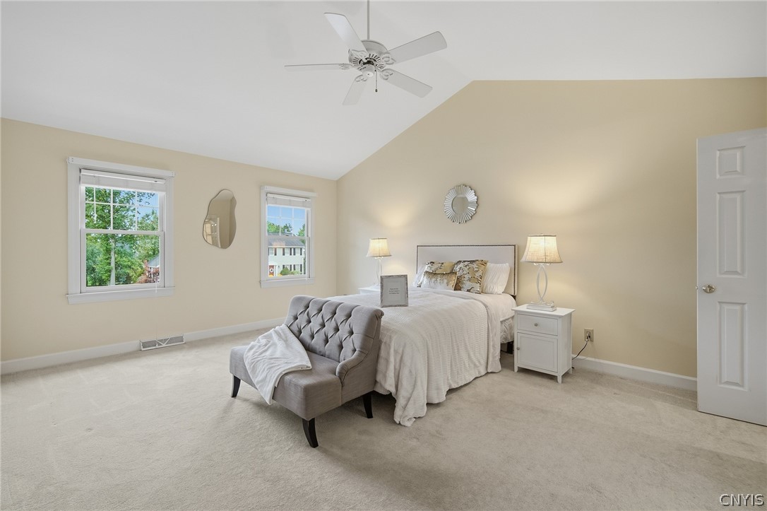 4084 Cortina Road Lysander, NY 13027 - Photo 28 of 48 Cathedral ceiling in the primary suite add to the
