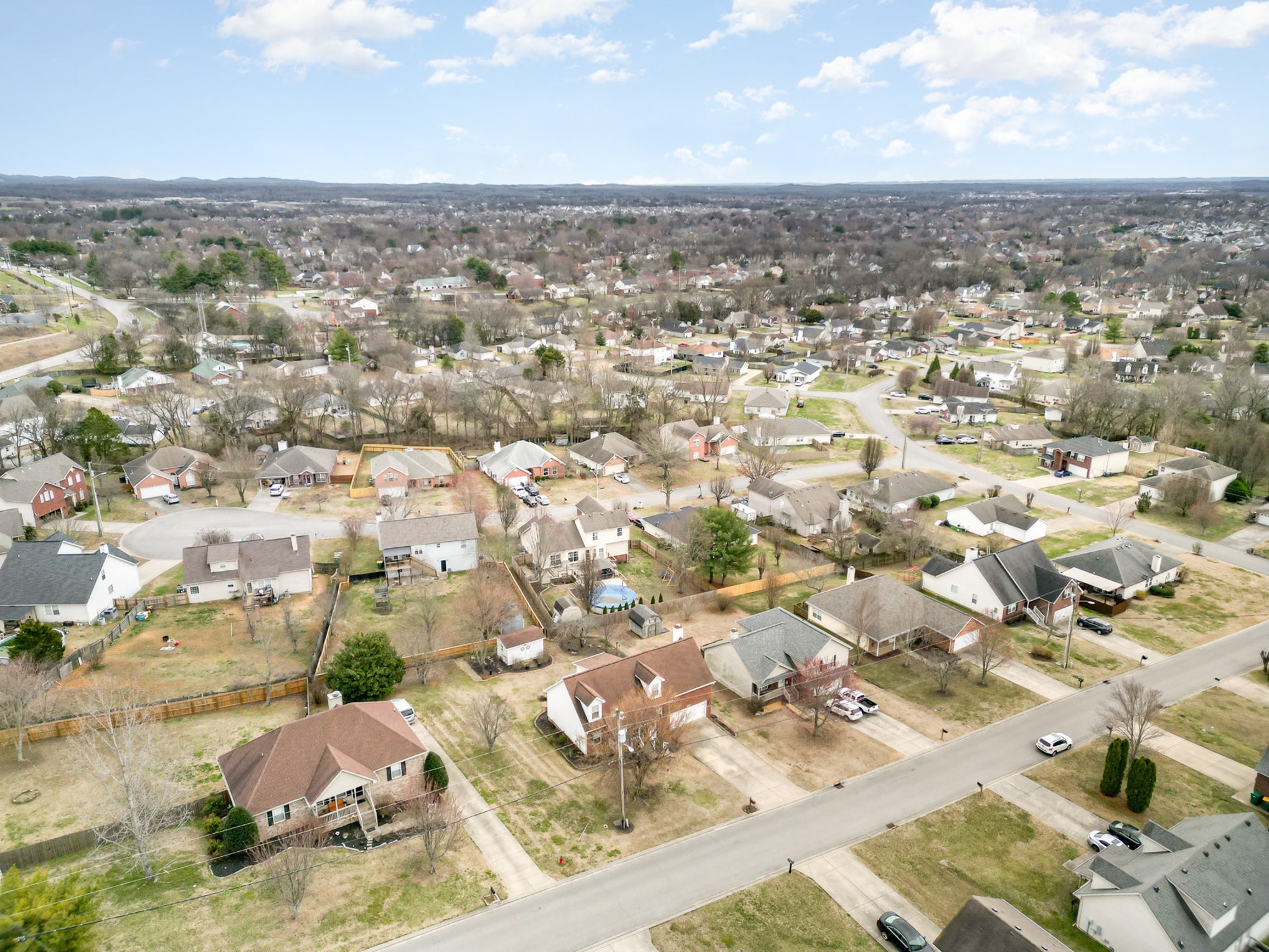 2408 Audelia Way Spring Hill, TN 37174 - Photo 19 of 25 an aerial view of a city