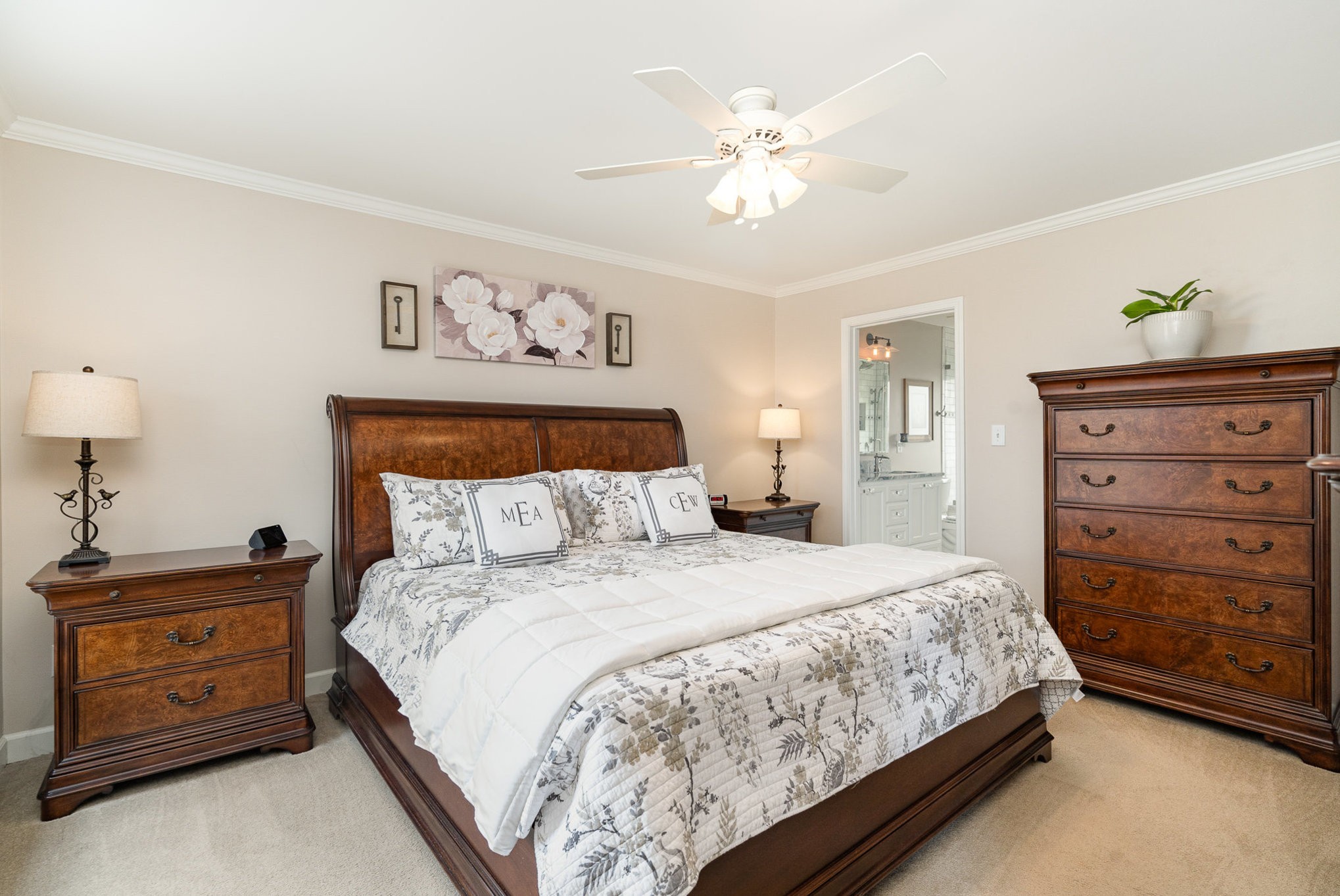 2408 Audelia Way Spring Hill, TN 37174 - Photo 9 of 25 a bedroom with a bed and a dresser