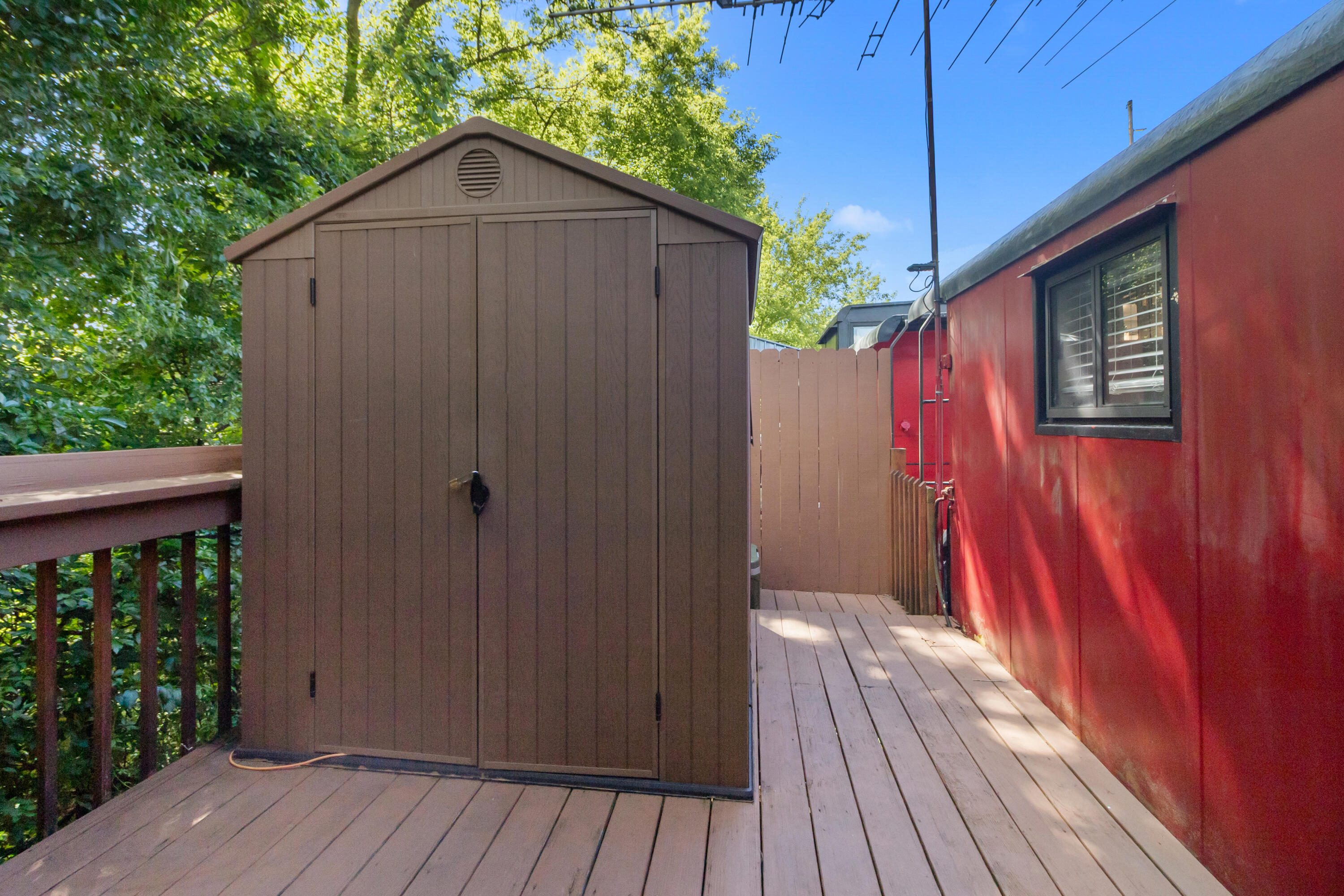 301 East Townline Road, Unit 3 Lake Geneva, WI 53147 - Photo 11 of 35 New deck shed included in the sale!