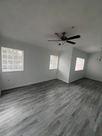 a view of a livingroom with a window