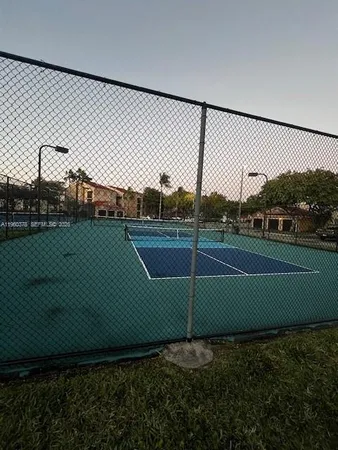 a view of a tennis court