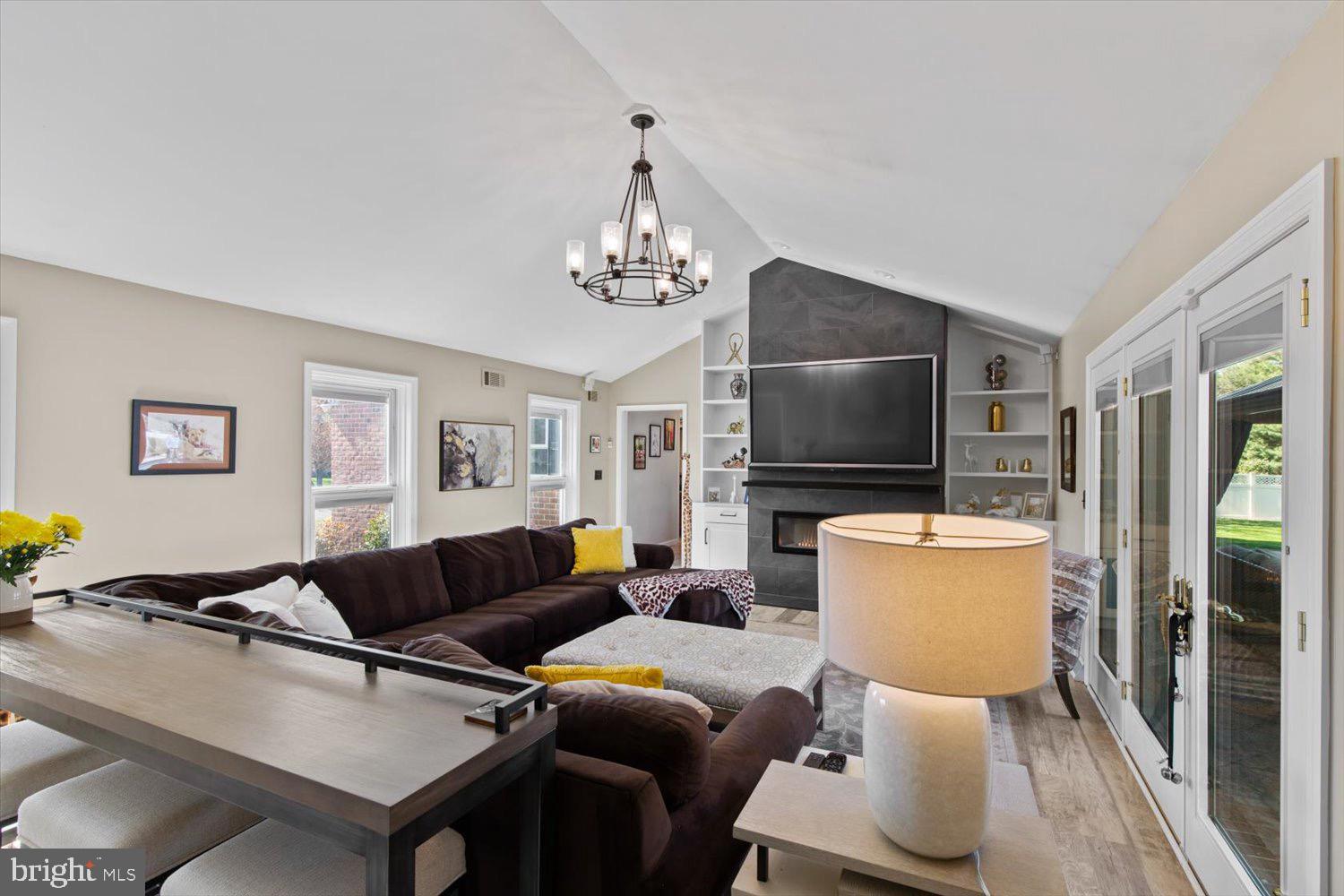 702 Buckwood Lane Lititz, PA 17543 - Photo 17 of 64 a living room with furniture and a flat screen tv