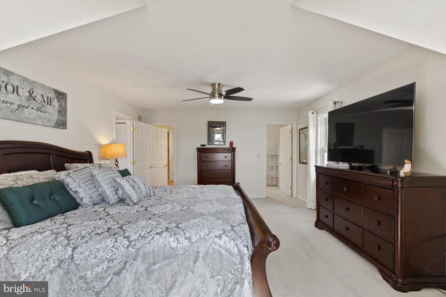 702 Buckwood Lane Lititz, PA 17543 - Photo 33 of 64 a bedroom with a bed and a flat screen tv