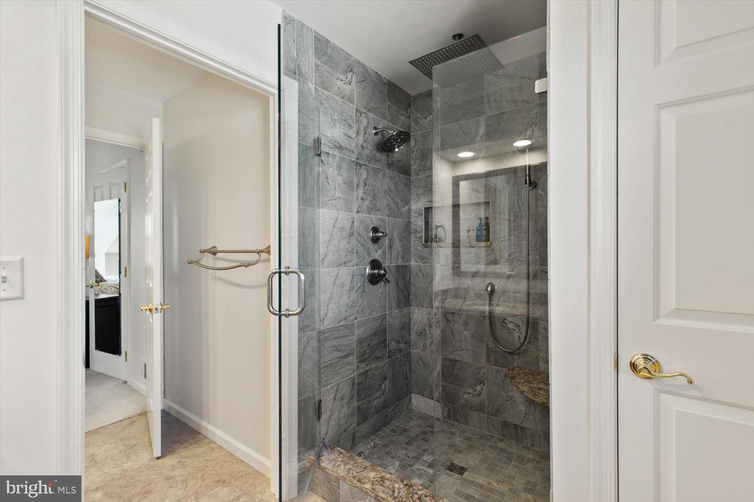 702 Buckwood Lane Lititz, PA 17543 - Photo 34 of 64 a bathroom with a shower and a sink