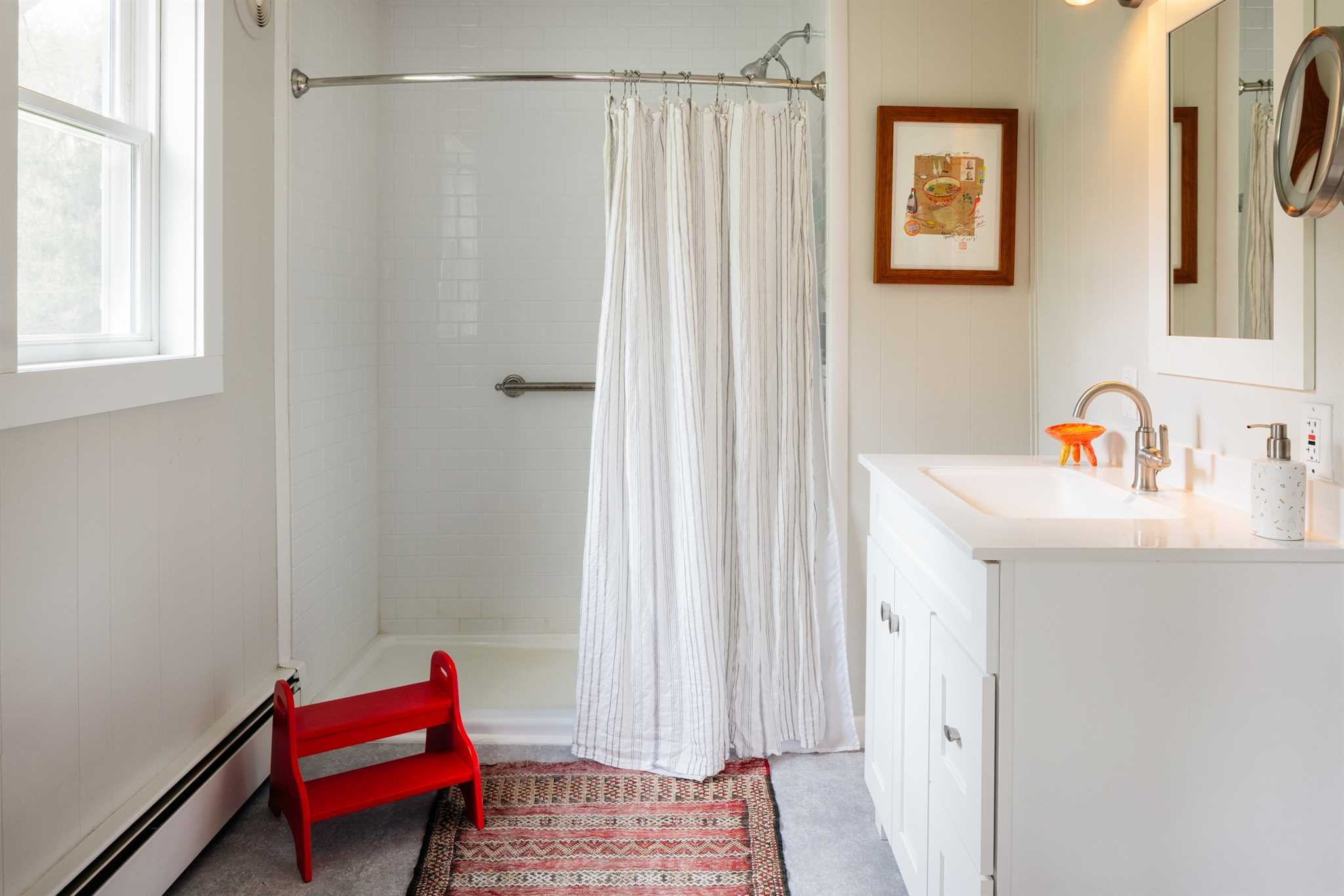 89 Benner Road Red Hook, NY 12571 - Photo 25 of 33 a bathroom with a sink and a mirror