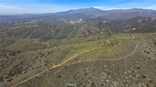 a view of a mountain in the distance