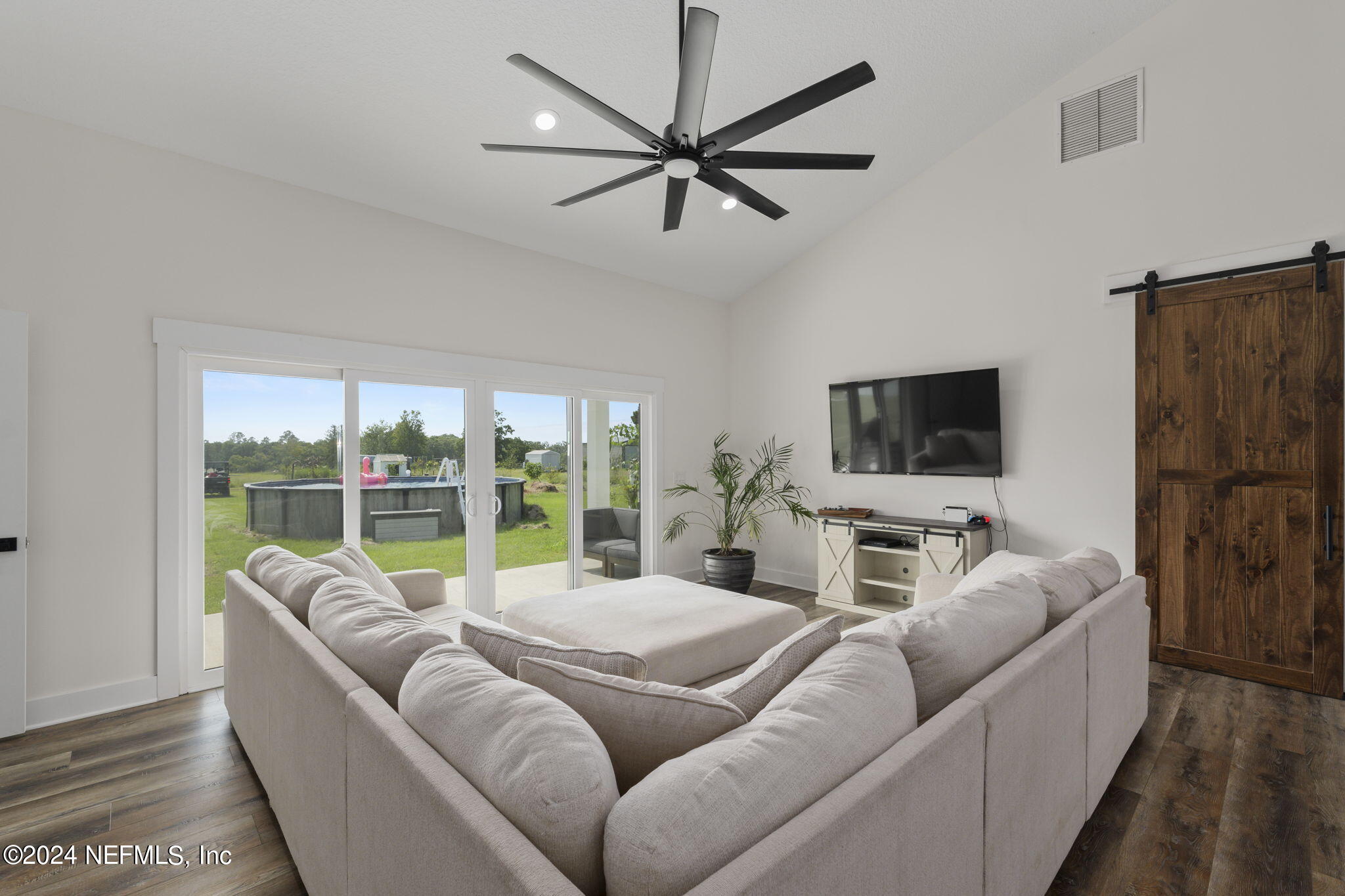 371270 Kings Ferry Road Hilliard, FL 32046 - Photo 10 of 45 Four pane slider to backyard