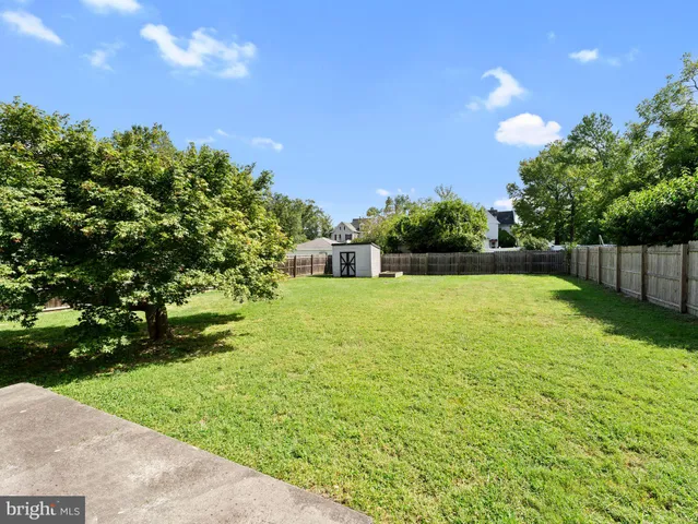 a view of an outdoor space and a yard