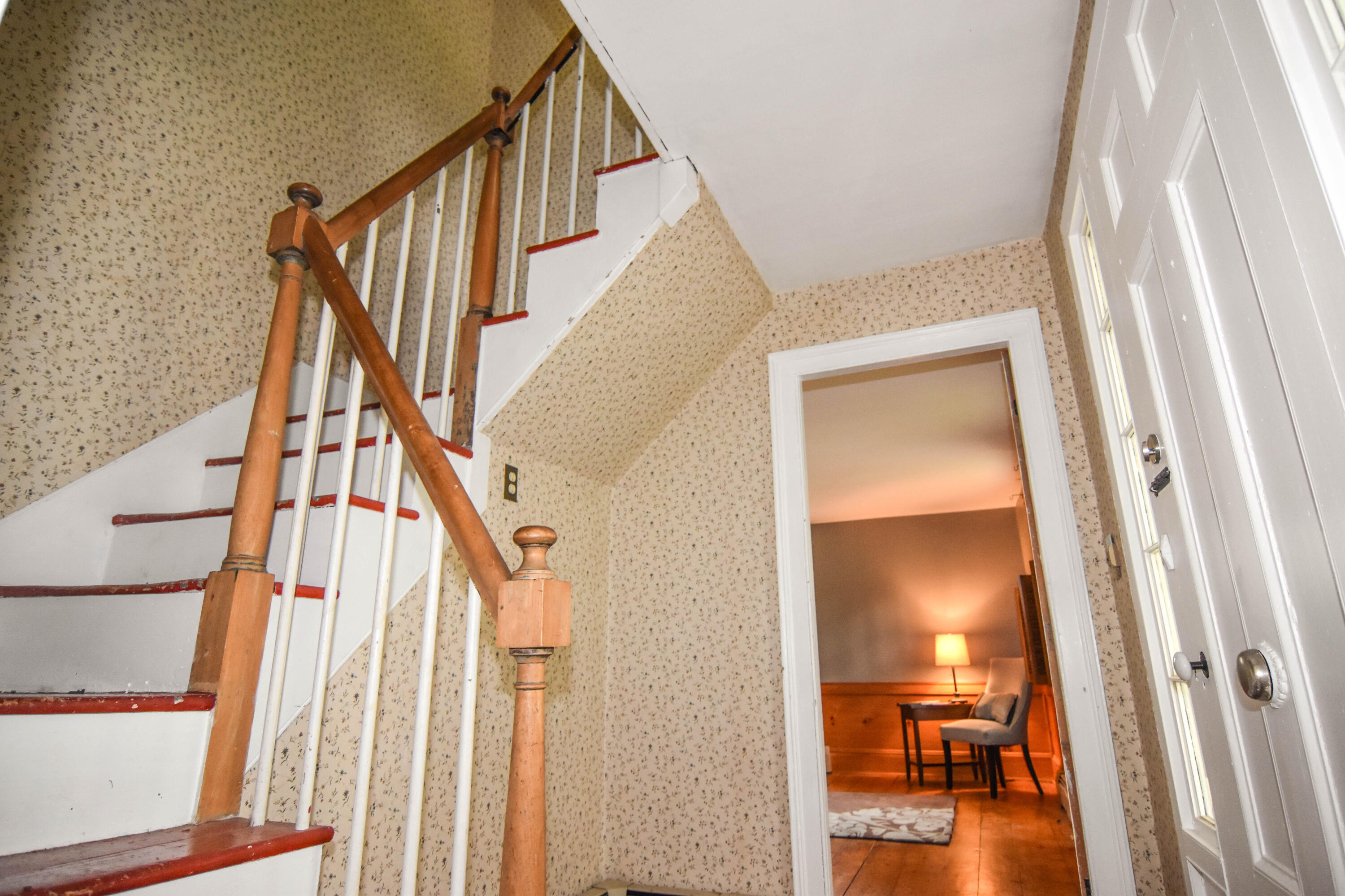 53 Old Elm Road Bridgton, ME 04009 - Photo 26 of 69 Main house stairs to 2nd floor