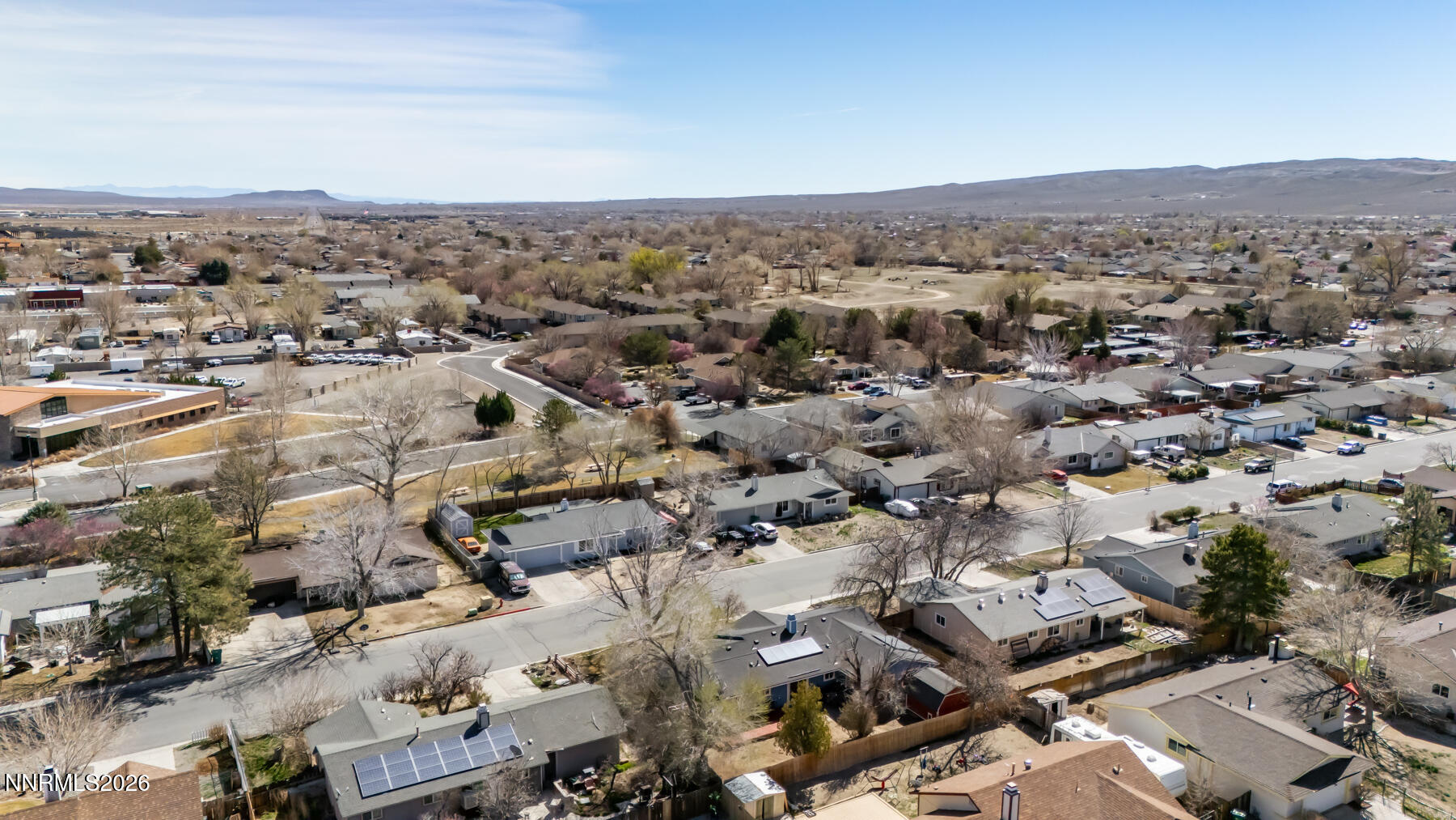 370 Maple Street Fernley, NV 89408 - Photo 28 of 32 an aerial view of a city