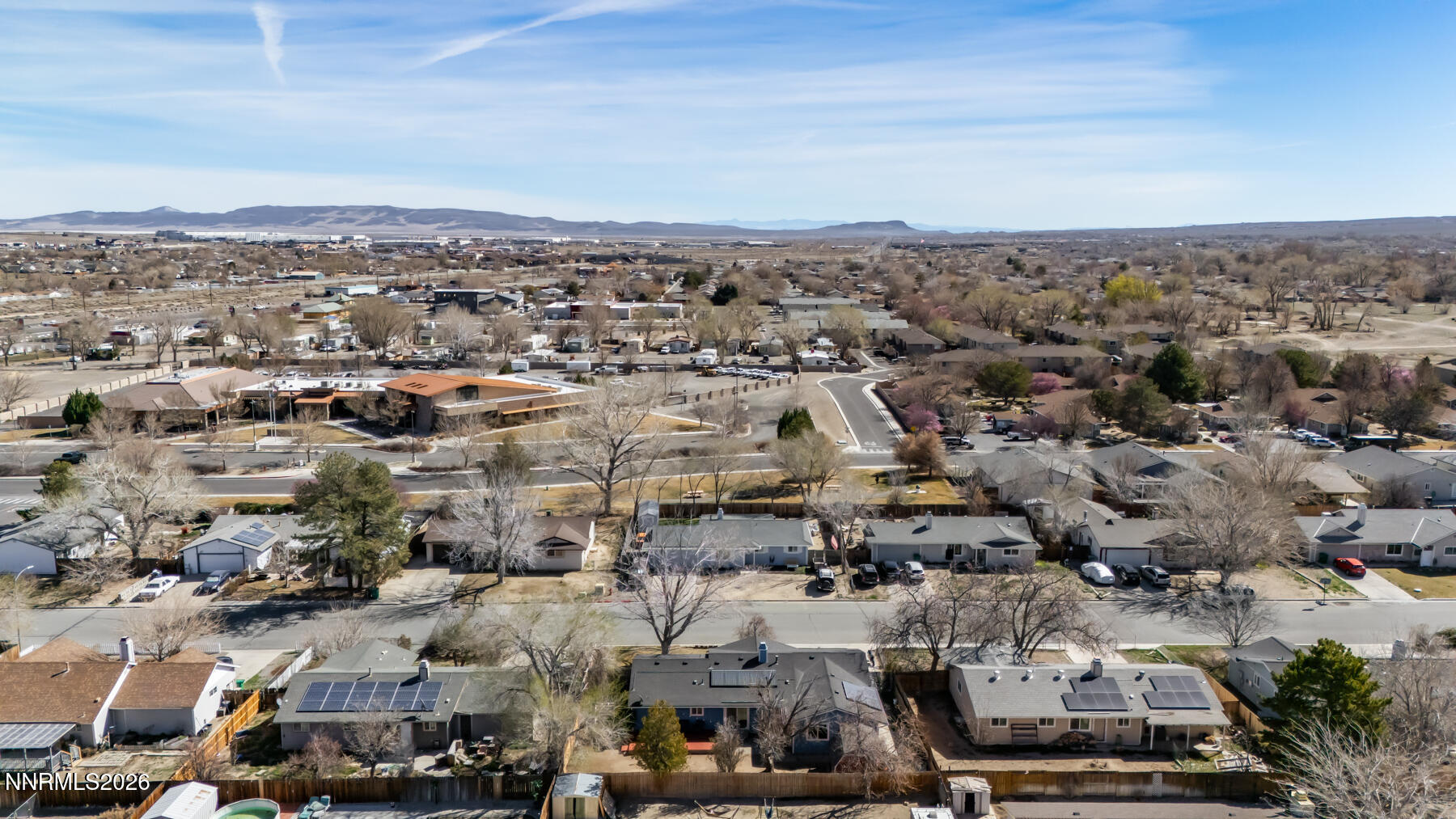 370 Maple Street Fernley, NV 89408 - Photo 29 of 32 an aerial view of a city