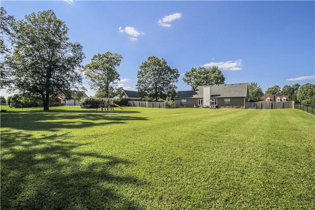 5047 Highpoint Road Pleasant View, TN 37146 - Photo 19 of 20 Back yard is amazing. Partially shaded, level and backs up to huge farm. It is completely fenced, but you can enjoy watching wildlife as well.