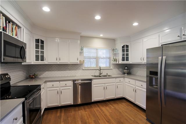 5047 Highpoint Road Pleasant View, TN 37146 - Photo 4 of 20 Brand new kitchen, new everything! Subway tile back splash, trendy white cabinets, quartz counters, pantry! New stainless appliances!