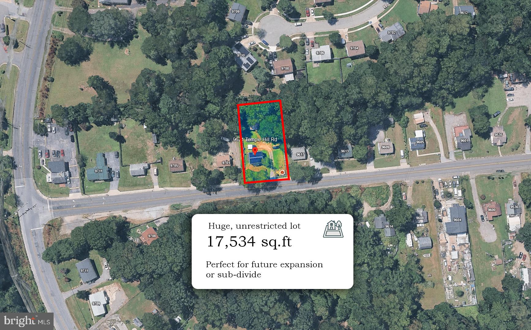 9621 Temple Hill Road Clinton, MD 20735 - Photo 42 of 48 a sign that is on the side of a road