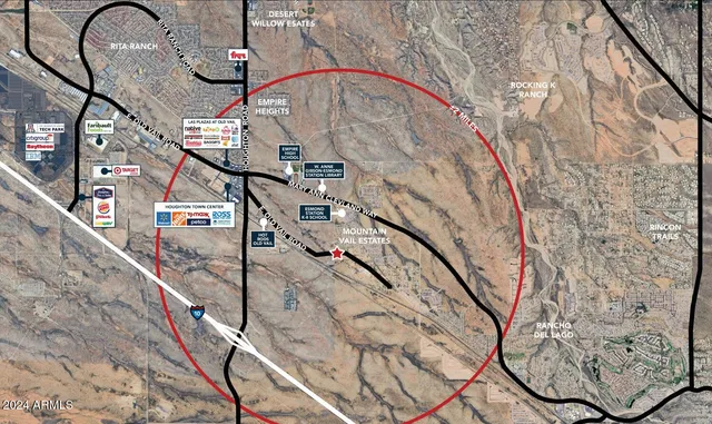$99,000 | 37748-sq Ft East Old Vail Road, Tucson, AZ 85747
