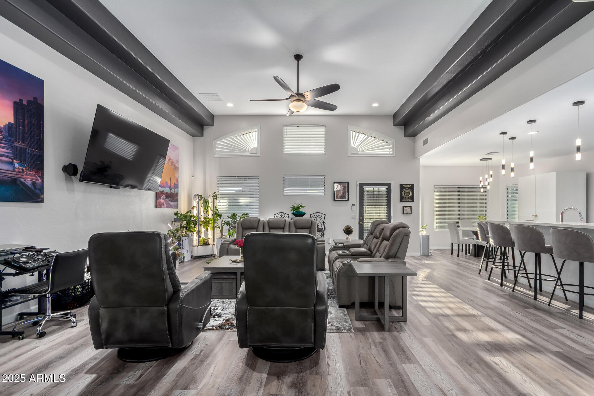 854 South Del Rio Court Apache Junction, AZ 85119 - Photo 15 of 57 a living room with furniture and a flat screen tv