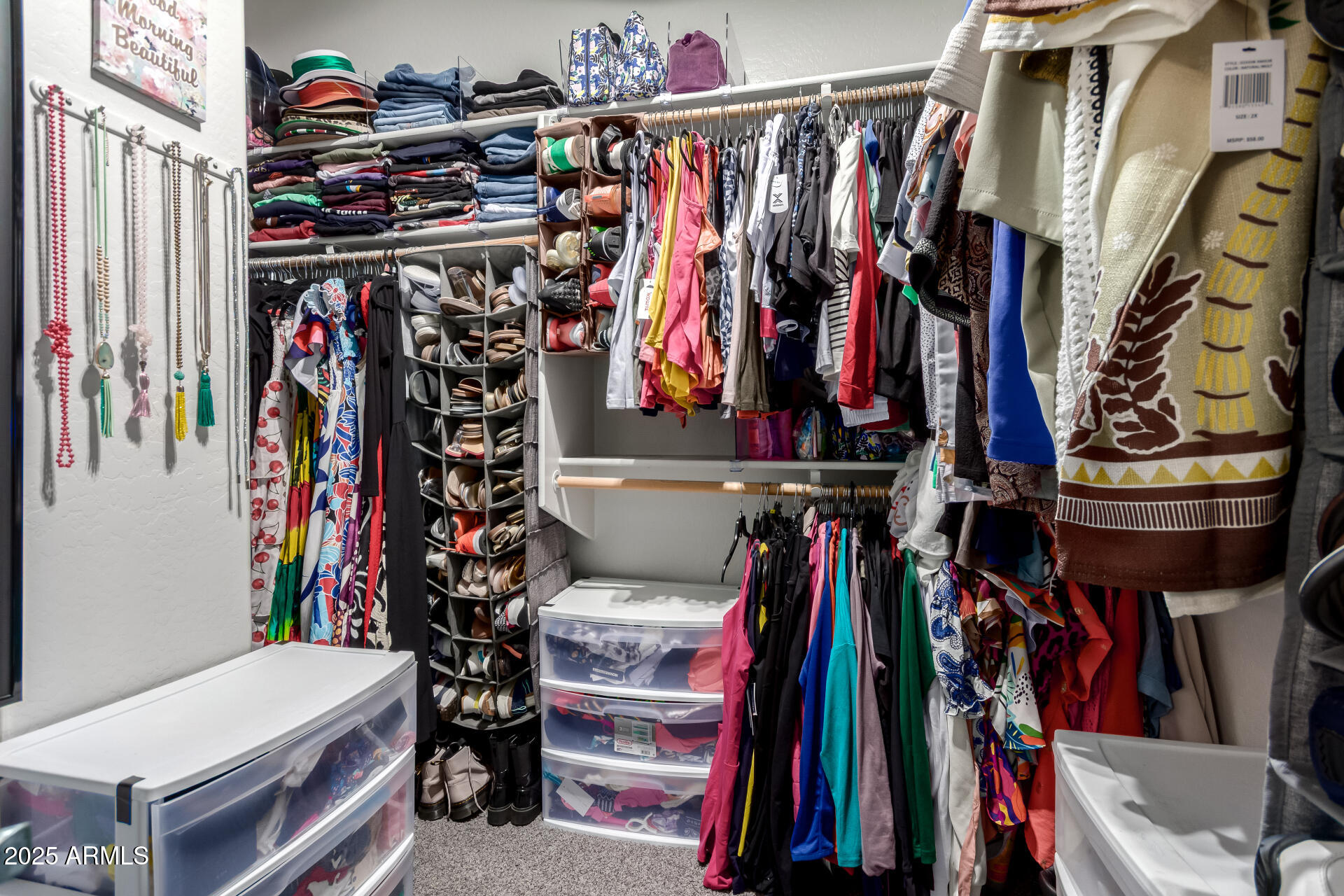 854 South Del Rio Court Apache Junction, AZ 85119 - Photo 33 of 57 a view of walk in closet with clothes