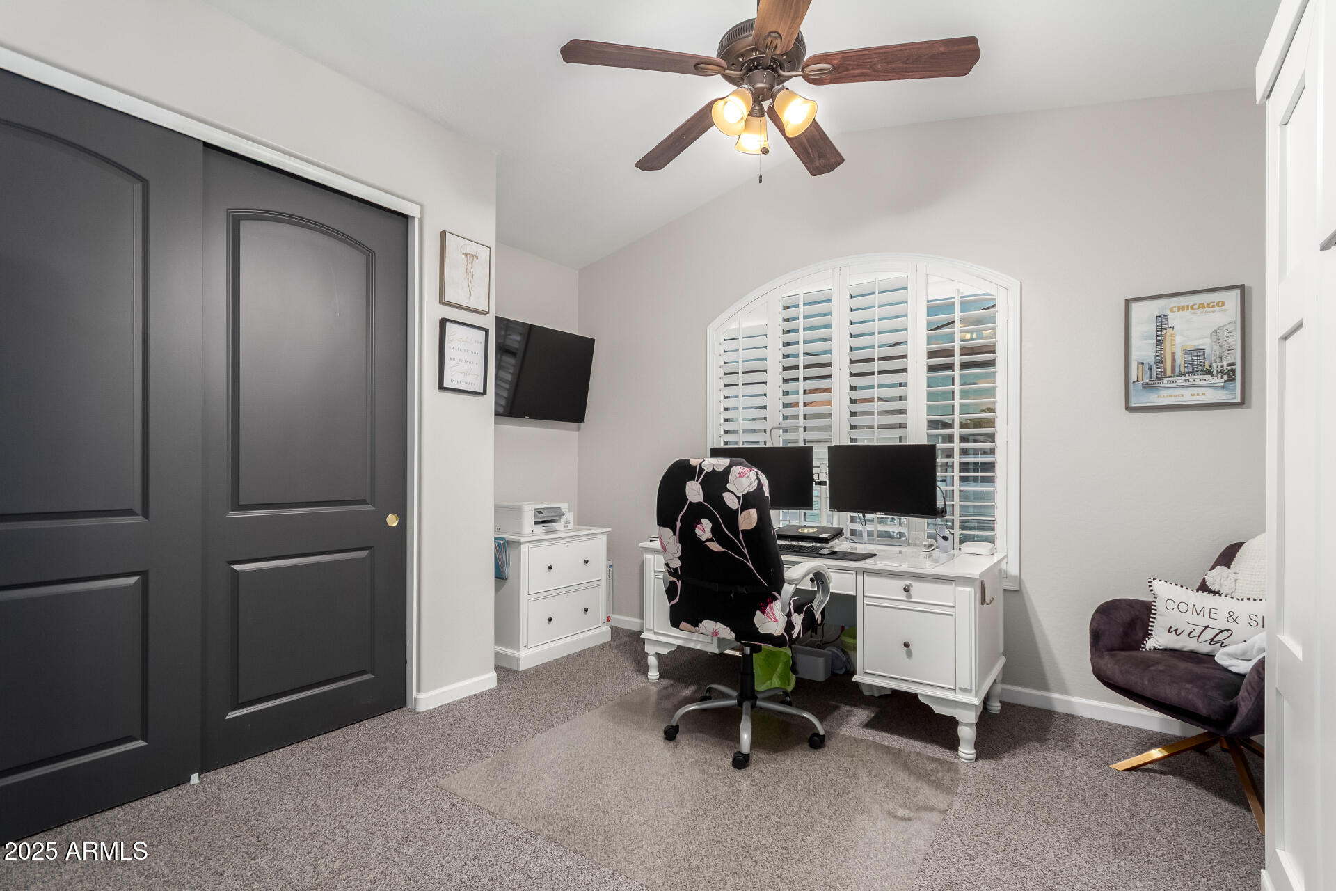 854 South Del Rio Court Apache Junction, AZ 85119 - Photo 38 of 57 a view of a workspace with furniture and a window