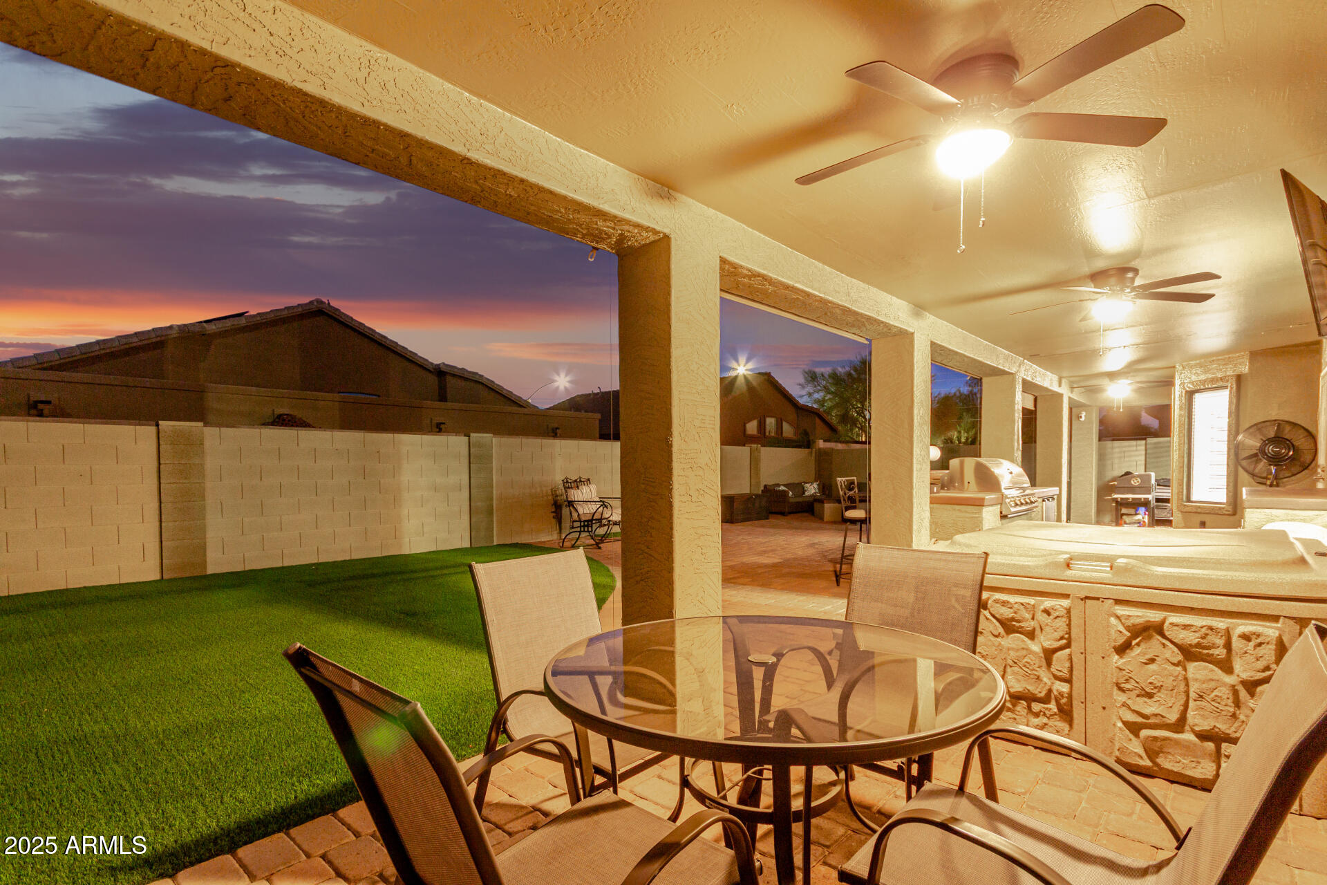 854 South Del Rio Court Apache Junction, AZ 85119 - Photo 51 of 57 a balcony with table and chairs