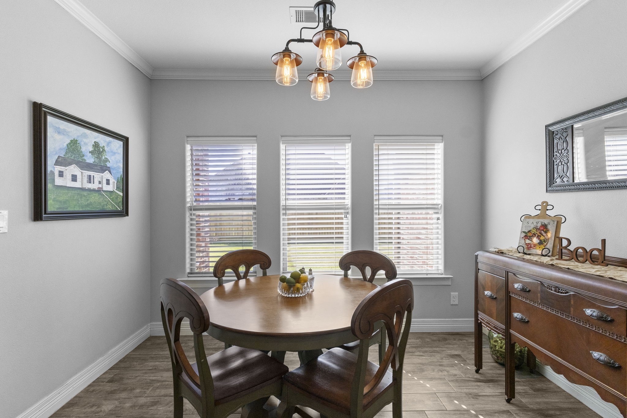 445 Bryant Boulevard Bridge City, TX 77611 - Photo 19 of 40 a view of a dining room with furniture and window