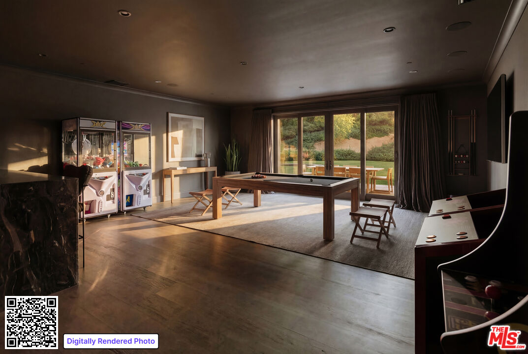 24155 Hidden Ridge Road Hidden Hills, CA 91302 - Photo 18 of 23 a lobby with furniture and floor to ceiling window