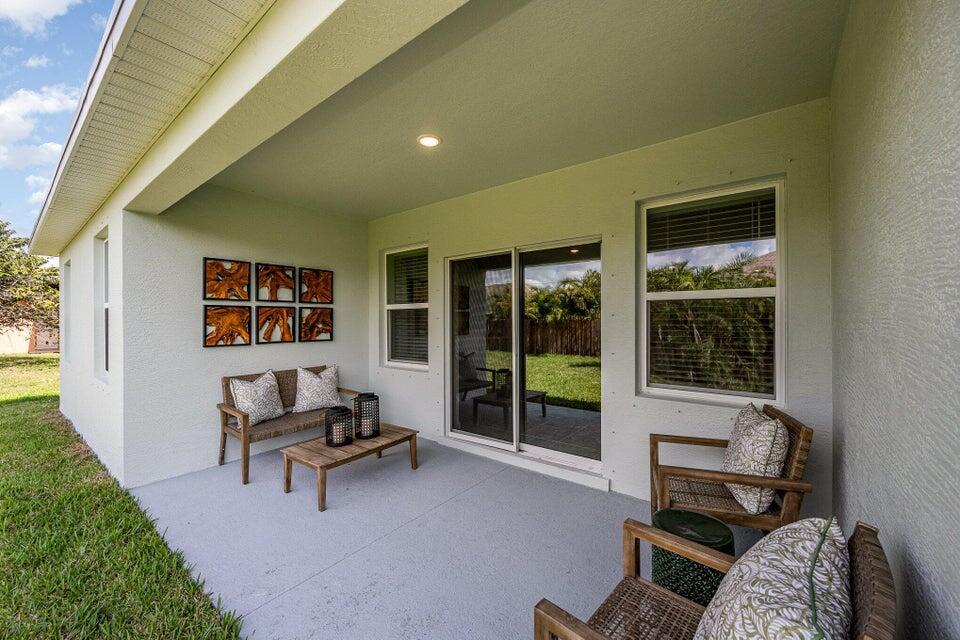 5307 Northwest Rugby Drive Port St. Lucie, FL 34983 - Photo 26 of 33 Rear Patio