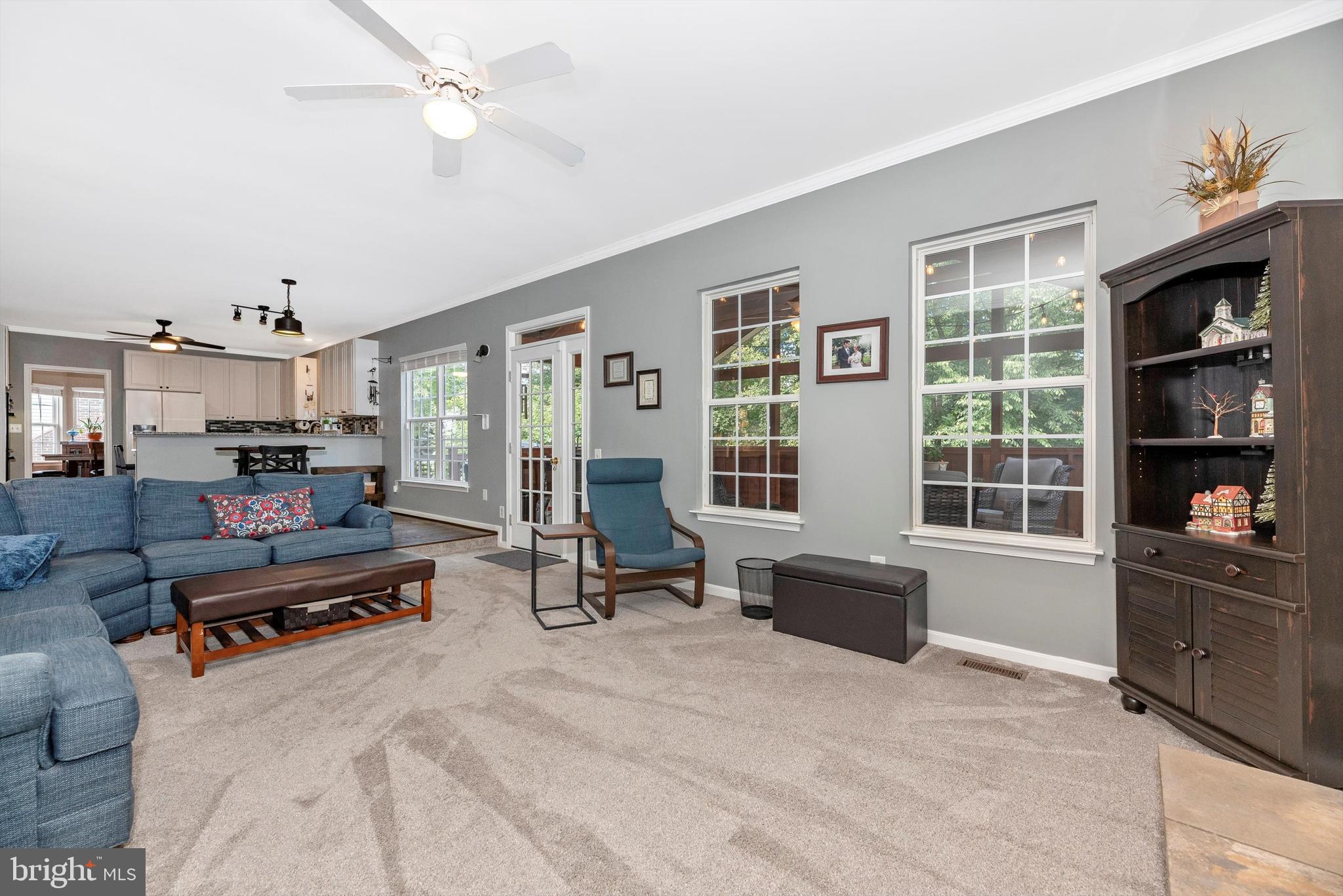6416 Spring Forest Road Frederick, MD 21701 - Photo 49 of 49 Family room - showcases open rear floorplan.