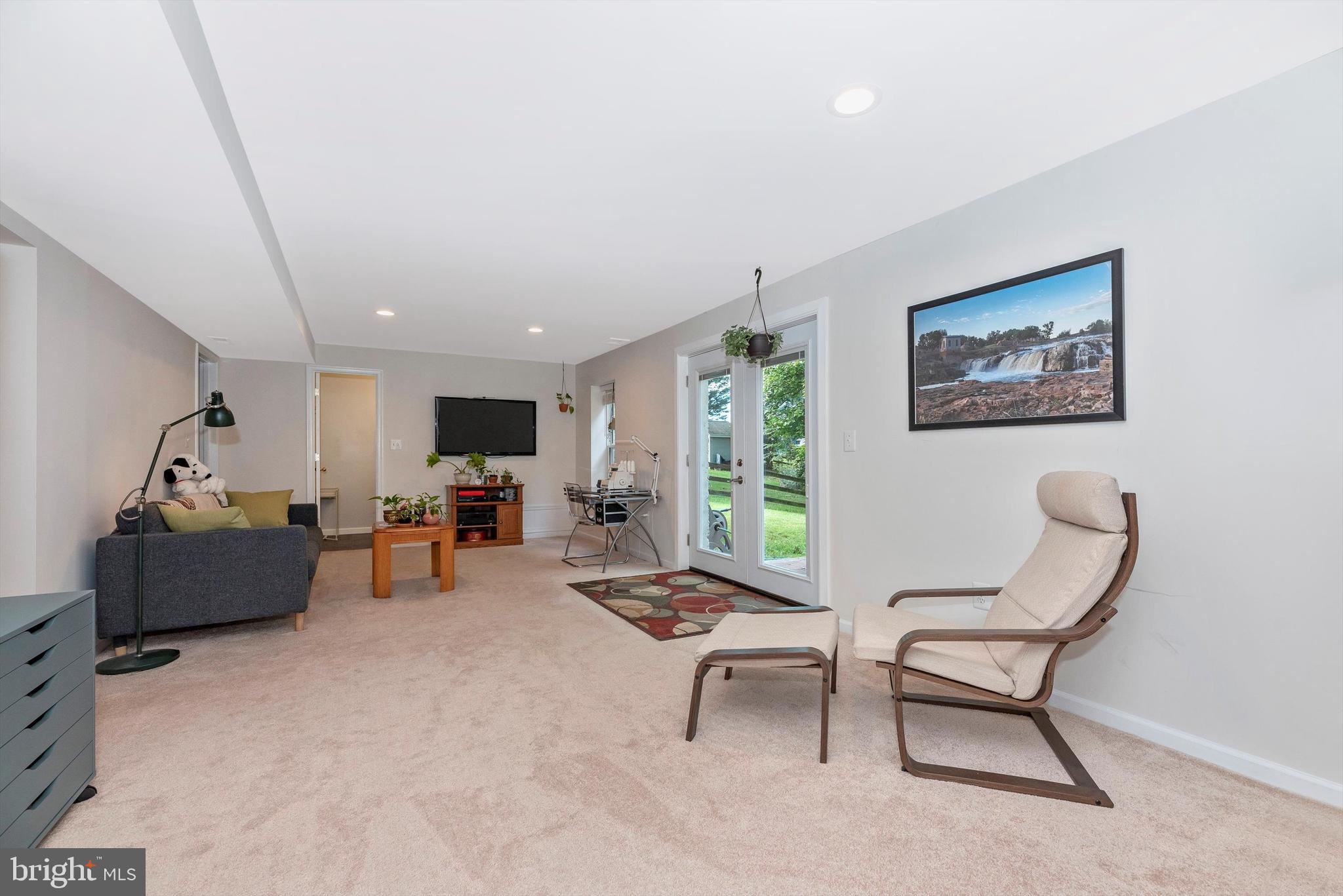 6416 Spring Forest Road Frederick, MD 21701 - Photo 25 of 49 Fully finished lower level with walkout.