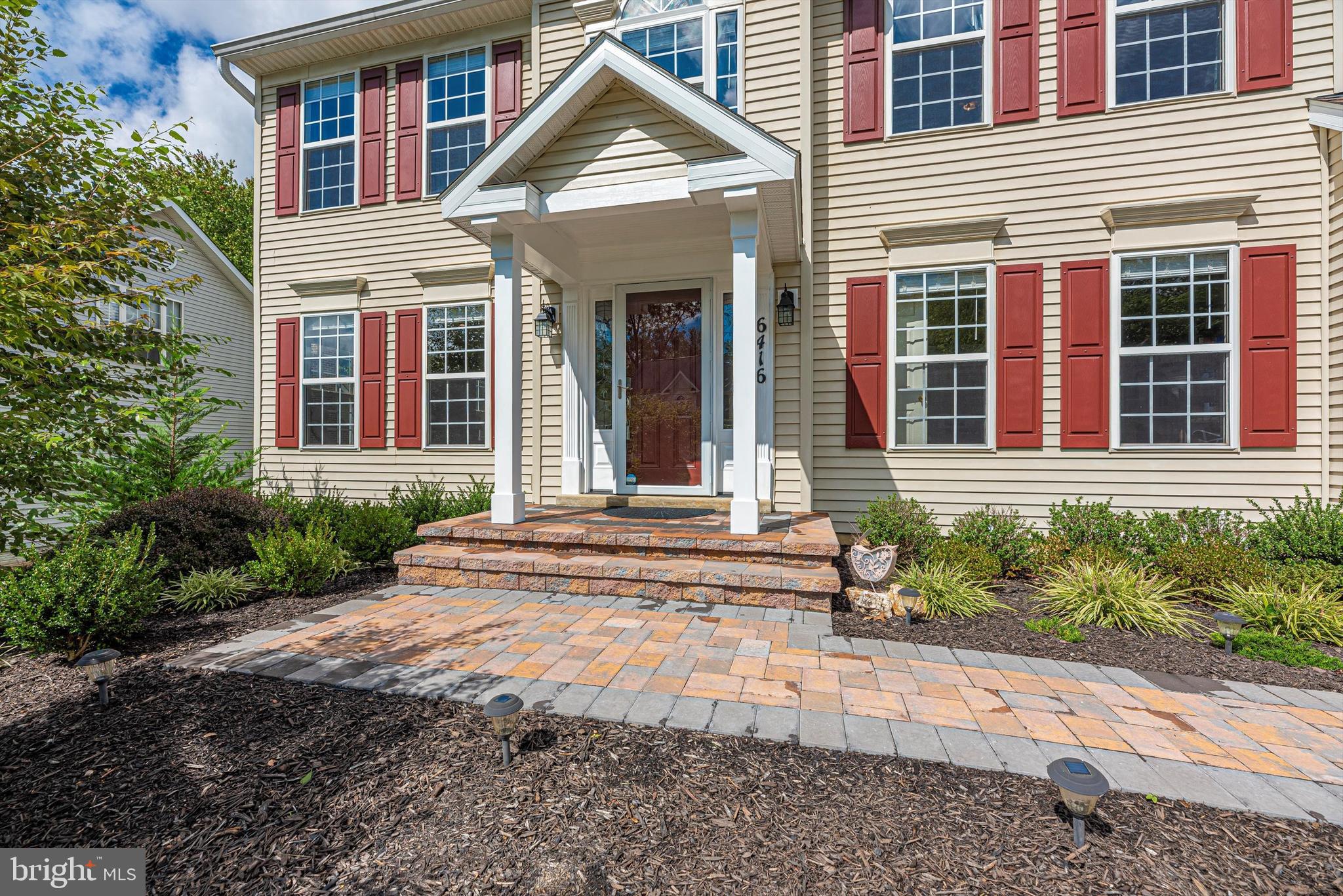 6416 Spring Forest Road Frederick, MD 21701 - Photo 3 of 49 Inviting front walkway and portico.