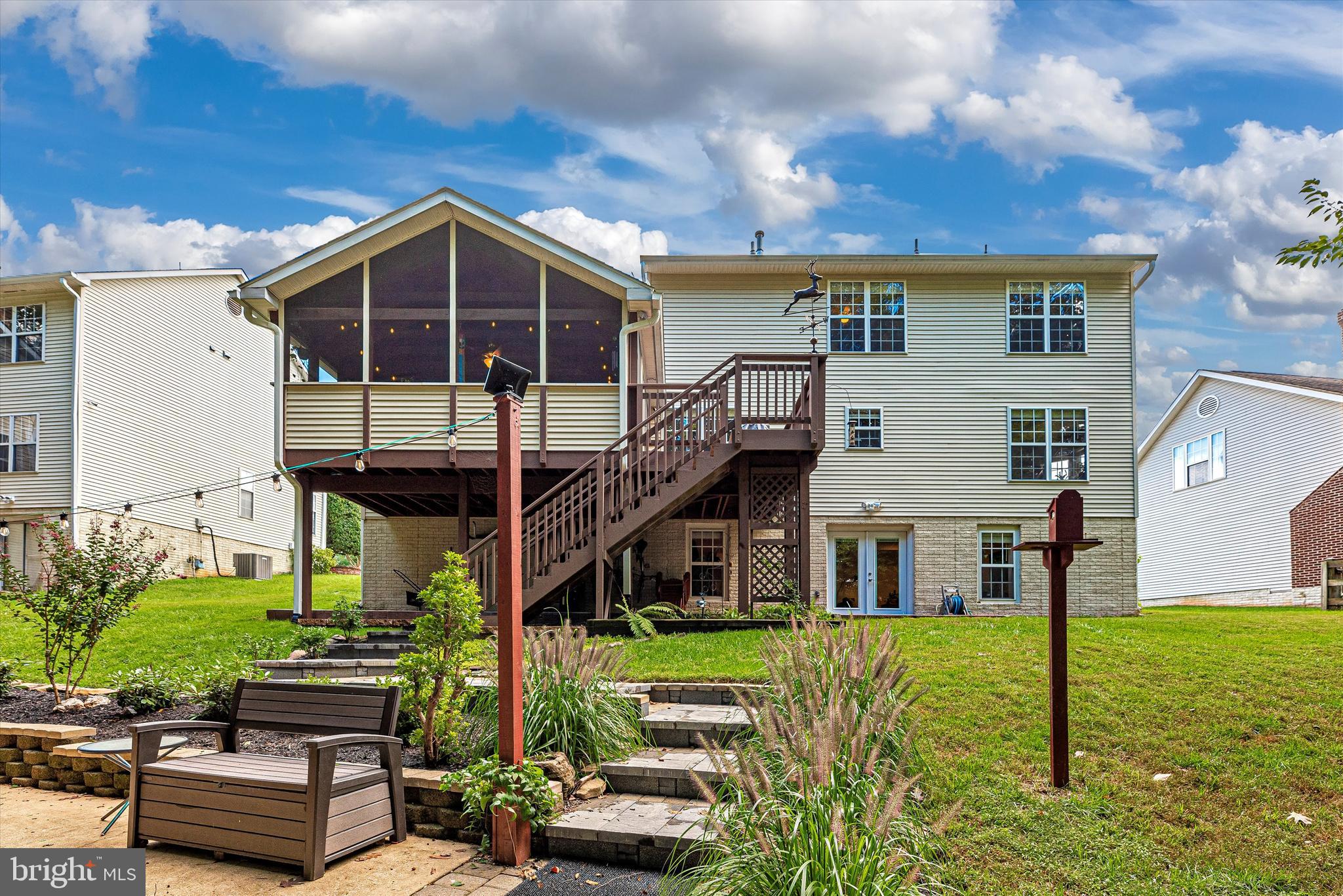 6416 Spring Forest Road Frederick, MD 21701 - Photo 32 of 49 Rear view of home - a stunning lot!