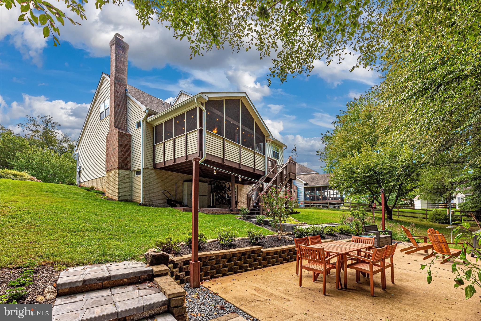 6416 Spring Forest Road Frederick, MD 21701 - Photo 33 of 49 Wonderful hardscape - walkways and patio.