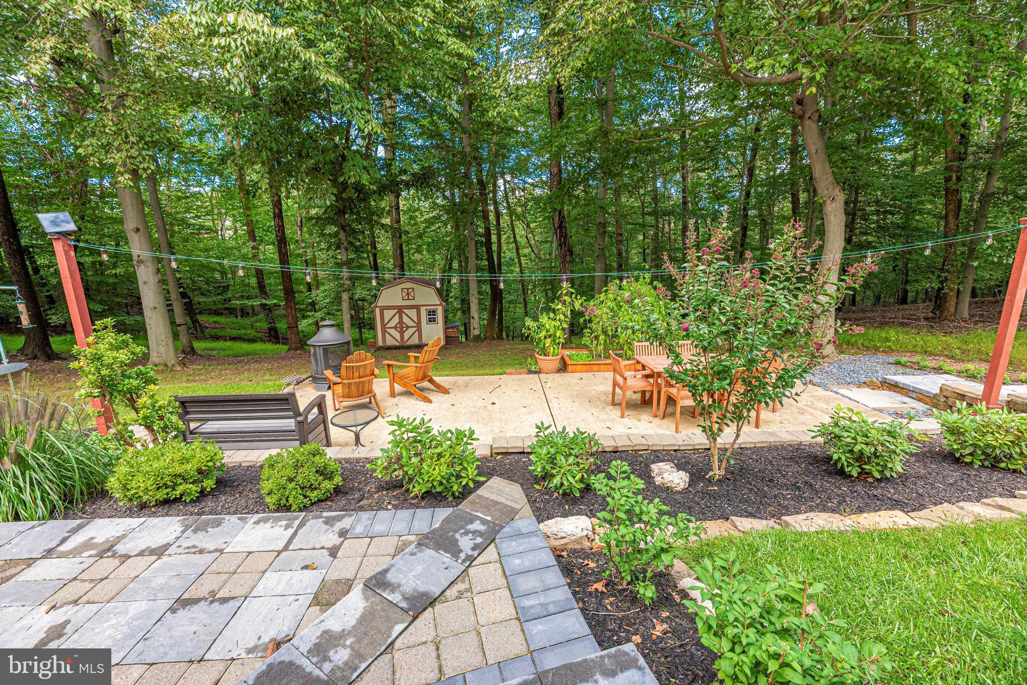 6416 Spring Forest Road Frederick, MD 21701 - Photo 34 of 49 Wonderful hardscape - walkways and patio.