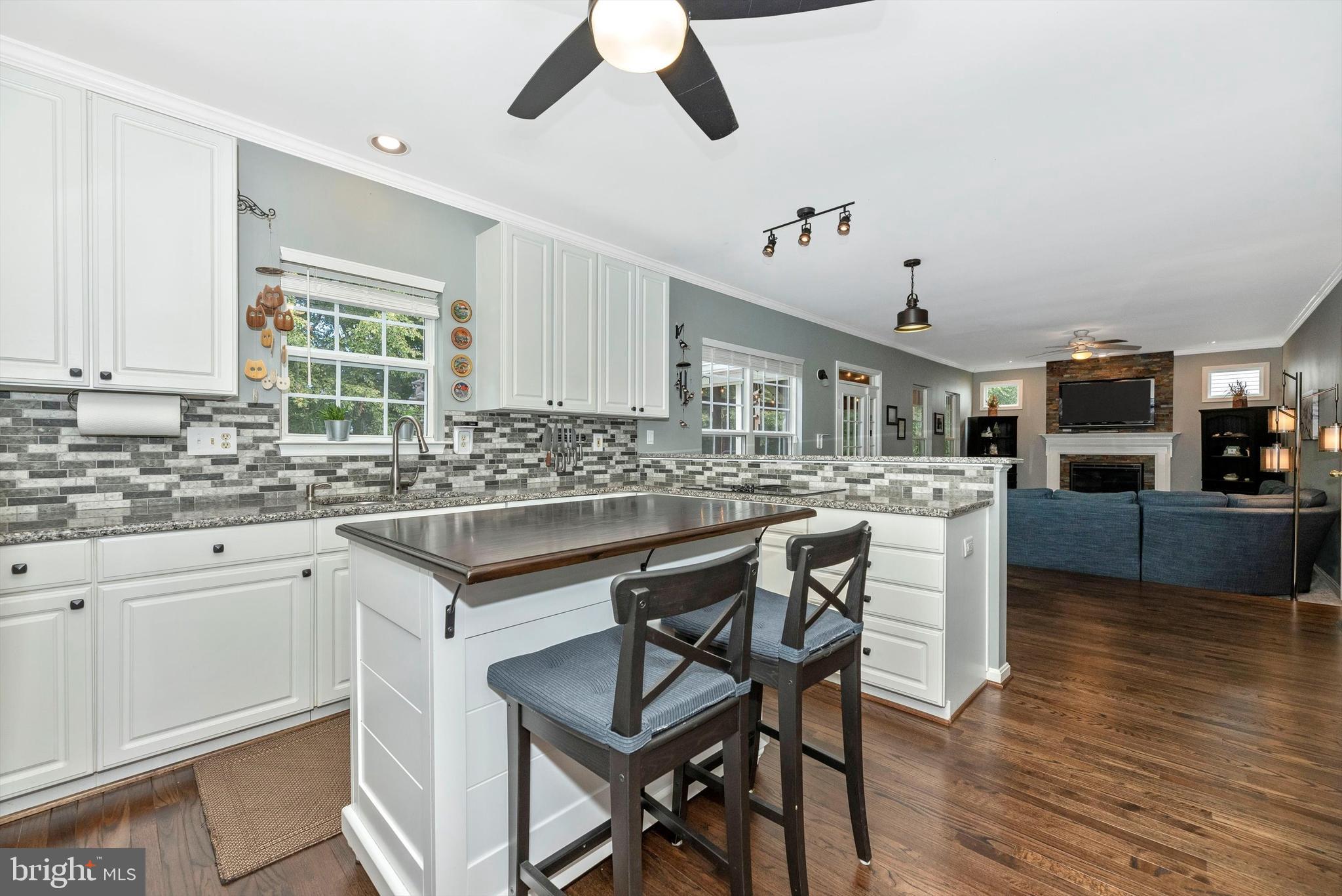 6416 Spring Forest Road Frederick, MD 21701 - Photo 9 of 49 Beautifully renovated kitchen with center island.