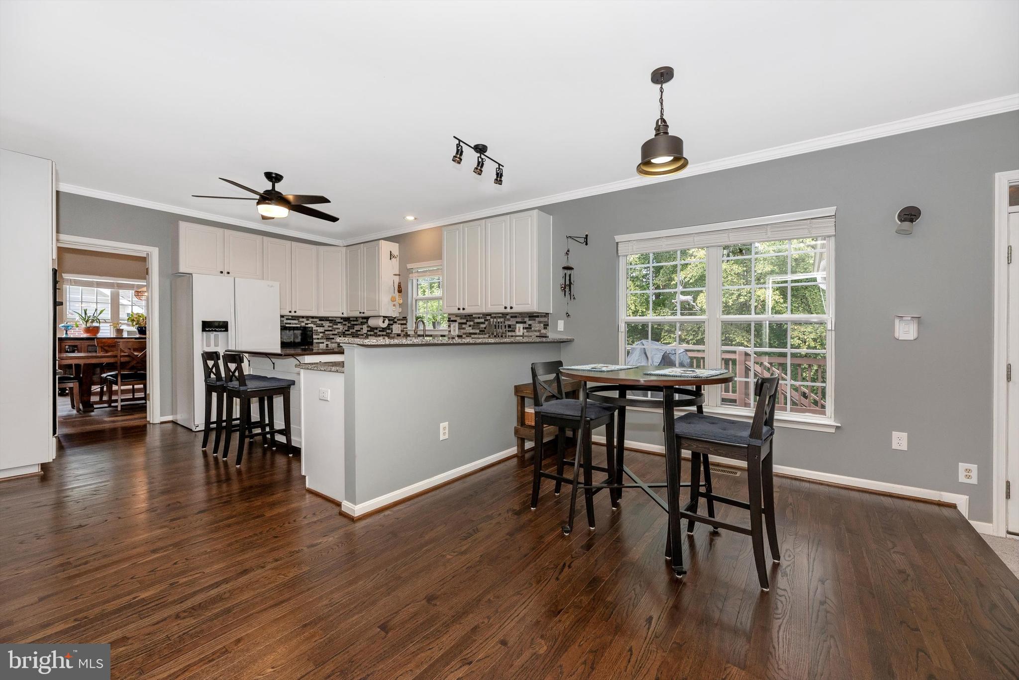 6416 Spring Forest Road Frederick, MD 21701 - Photo 10 of 49 Kitchen flows into the breakfast area.