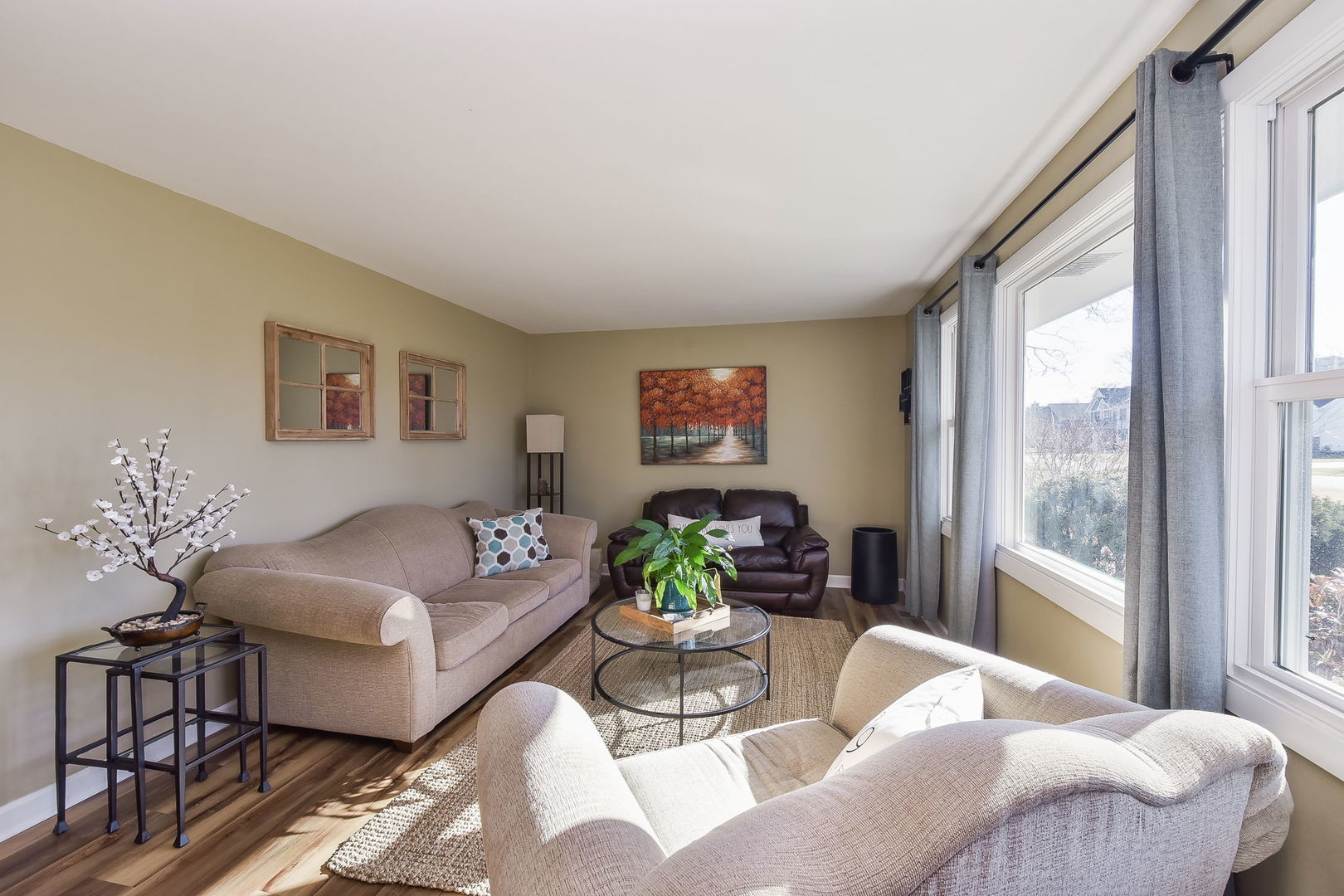 509 Turf Lane Wheaton, IL 60187 - Photo 3 of 16 a living room with furniture and a large window