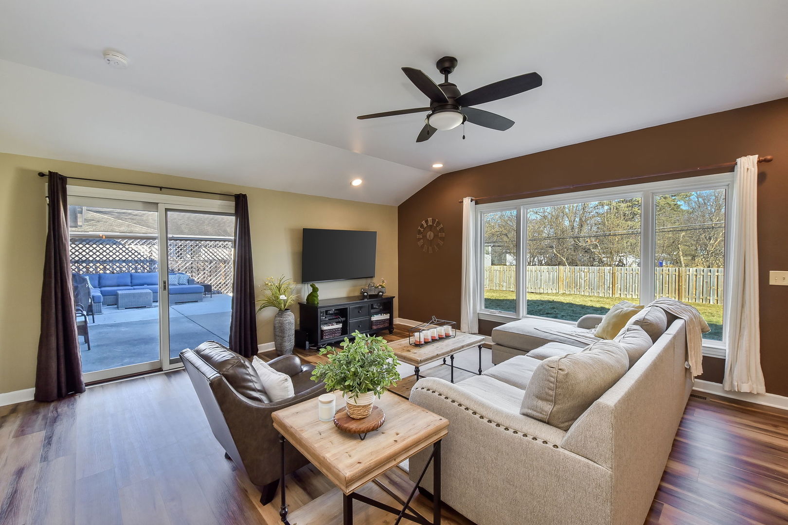 509 Turf Lane Wheaton, IL 60187 - Photo 7 of 16 a living room with furniture and a large window