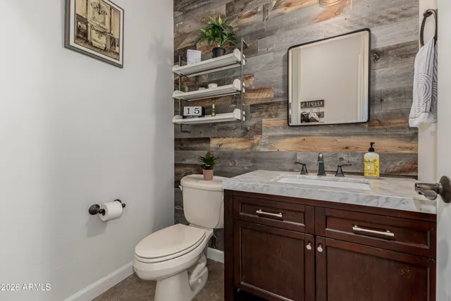 a view of a swimming pool with a garden