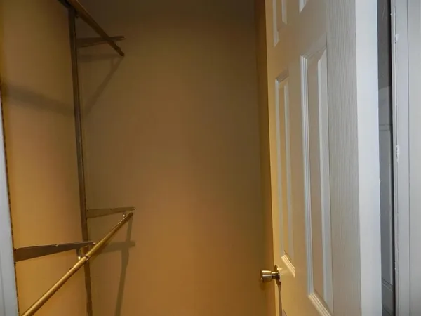 a view of a closet