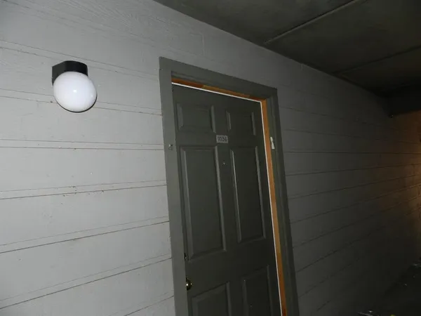 a view of a closet area