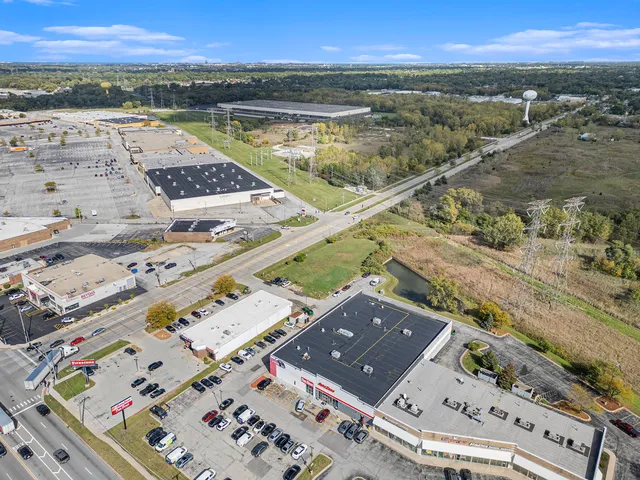 aerial view of a city