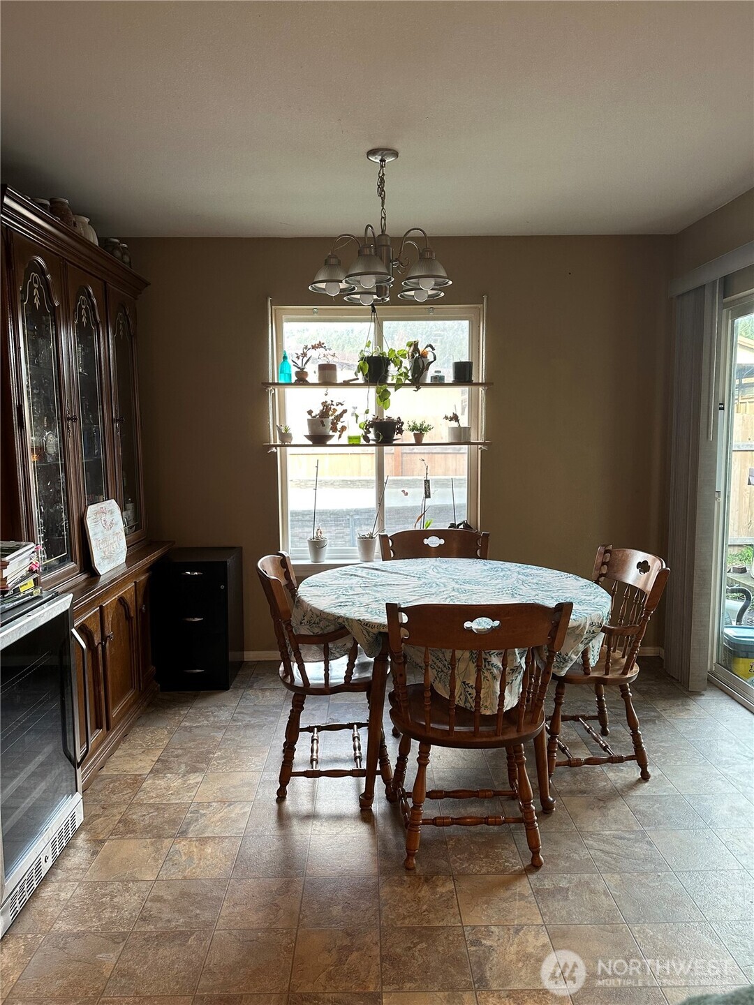 180 A Mossyrock Road West Mossyrock, WA 98564 - Photo 11 of 27 a view of a dining room with furniture window and outside view